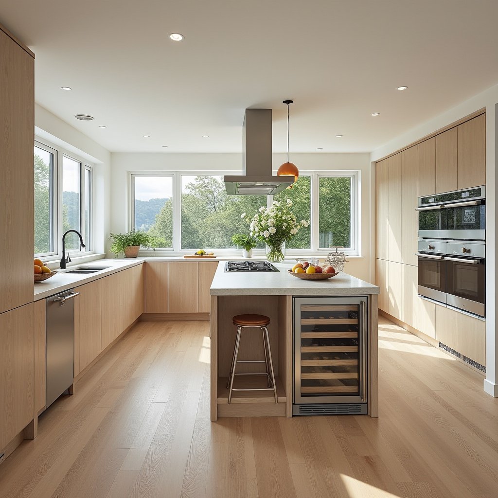 White Oak Kitchen 13