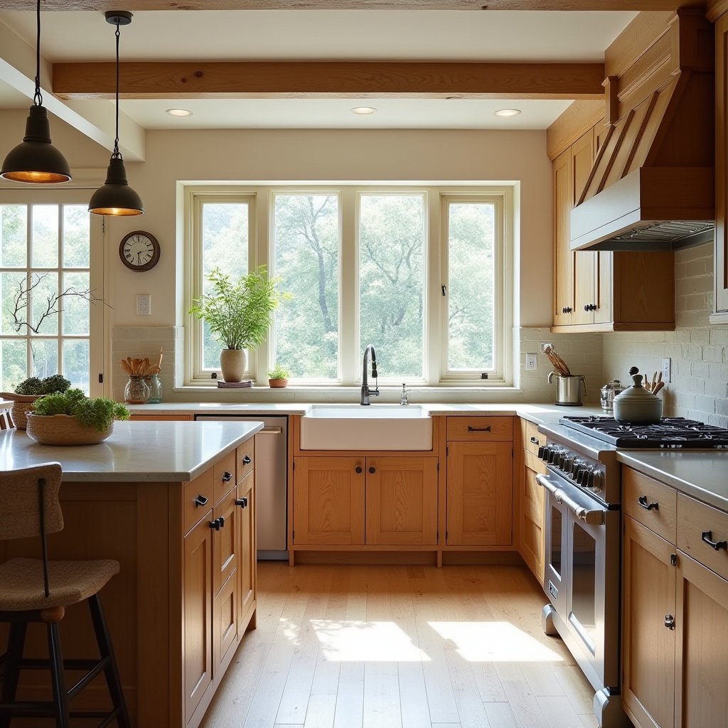 White Oak Kitchen 19