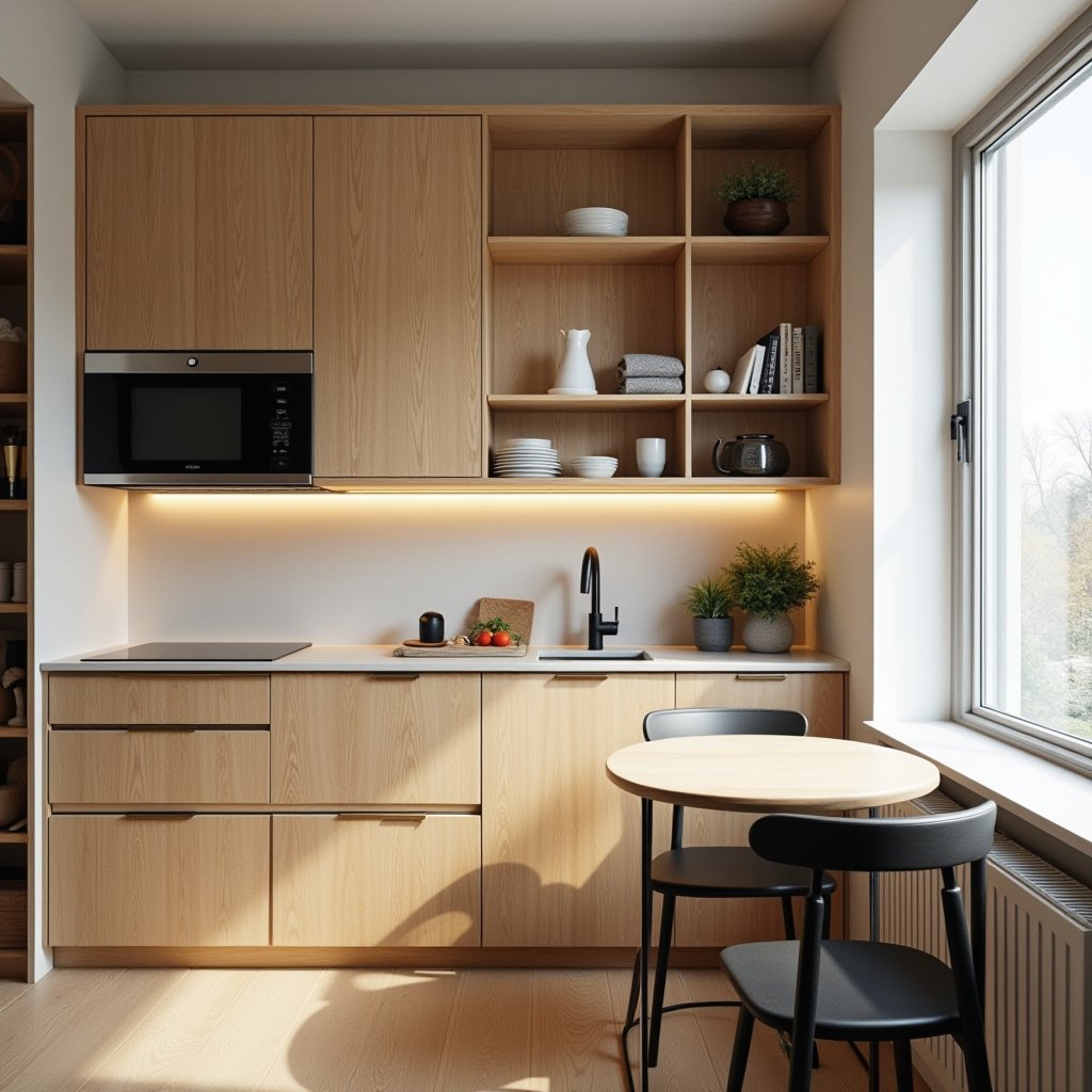 Wood Kitchen Cabinets 11