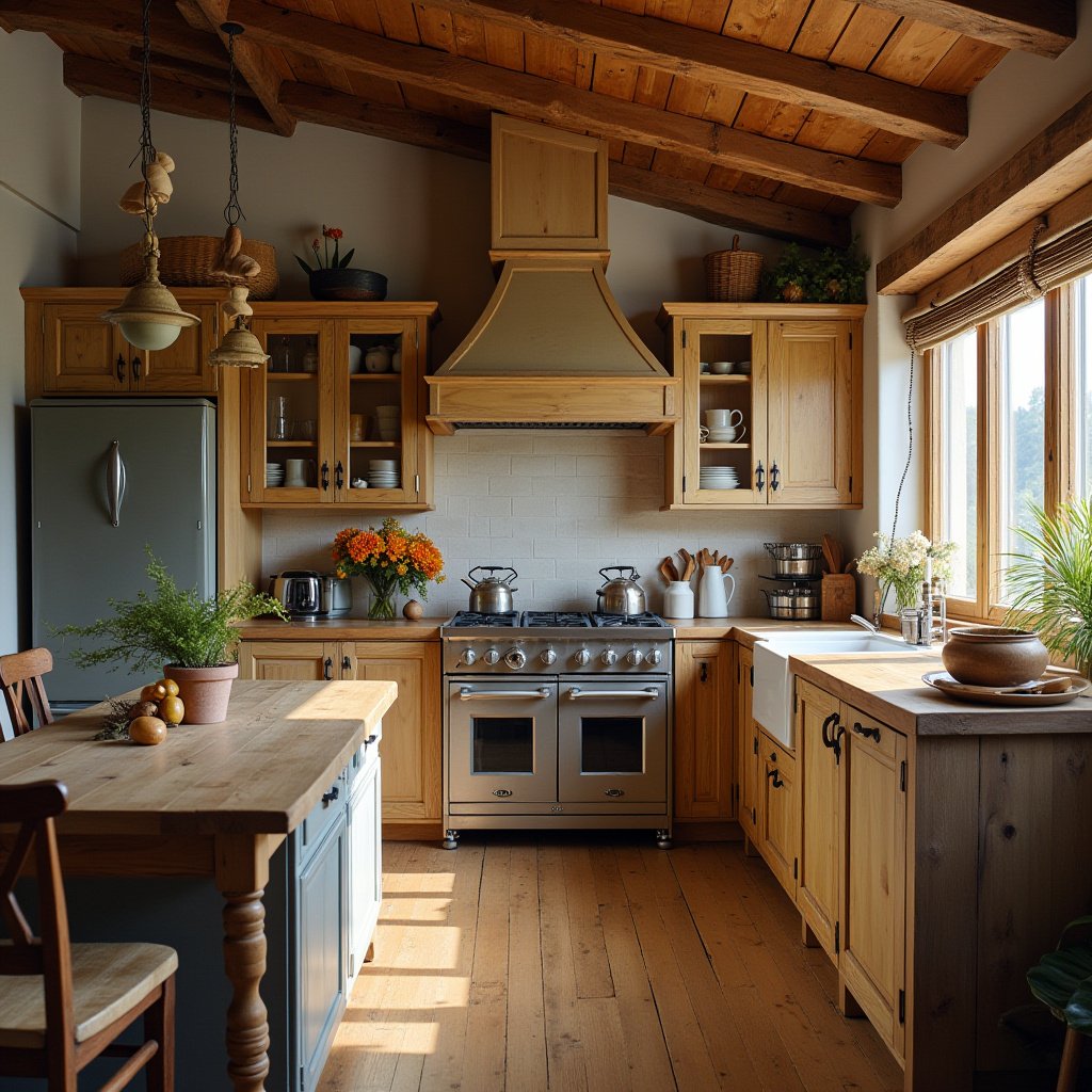 Wood Kitchen Cabinets 16