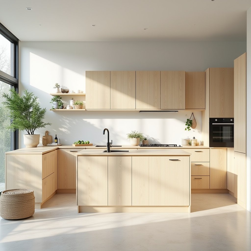 Wood Kitchen Cabinets 3