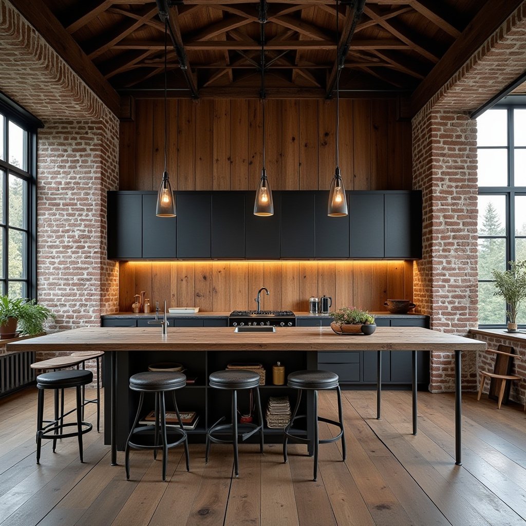 Wooden Panelling Kitchen 11