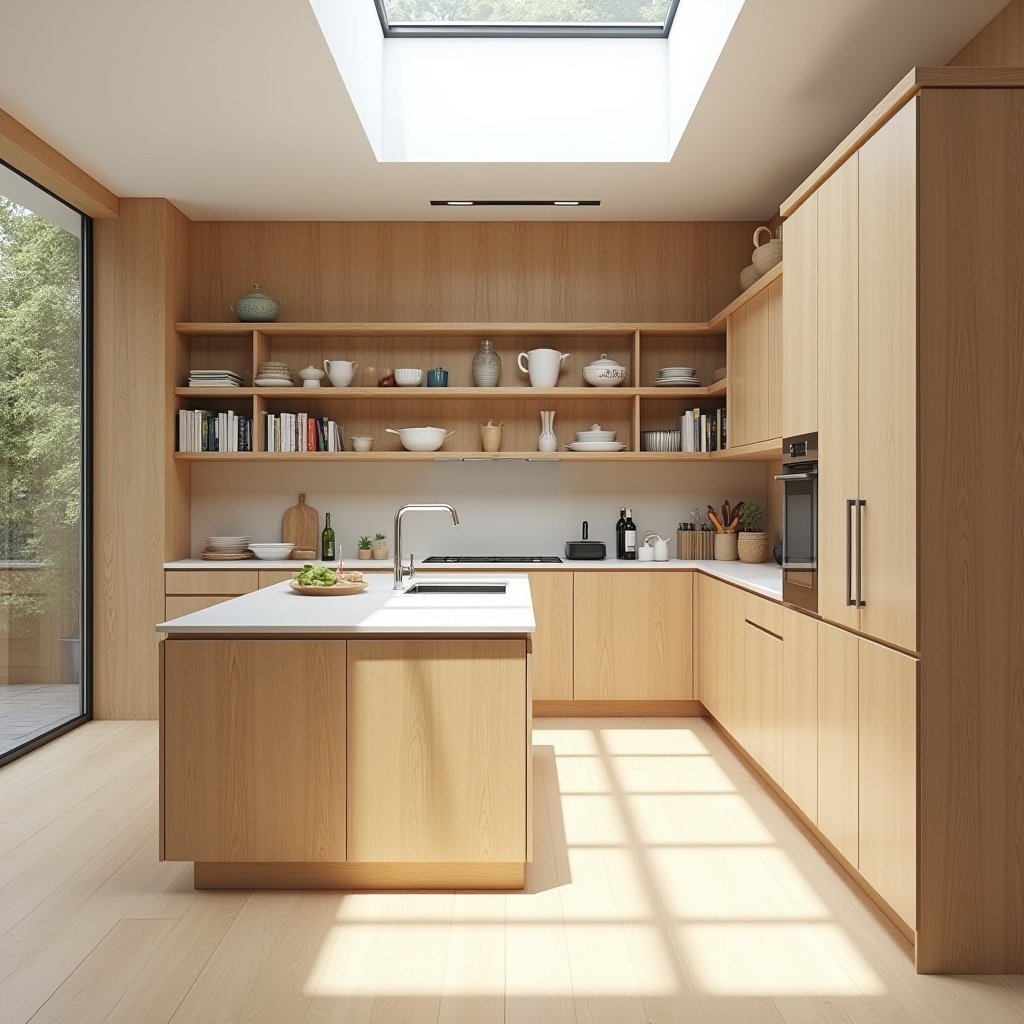 Wooden Panelling Kitchen 13