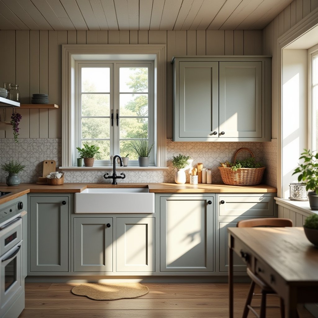 Wooden Panelling Kitchen 16