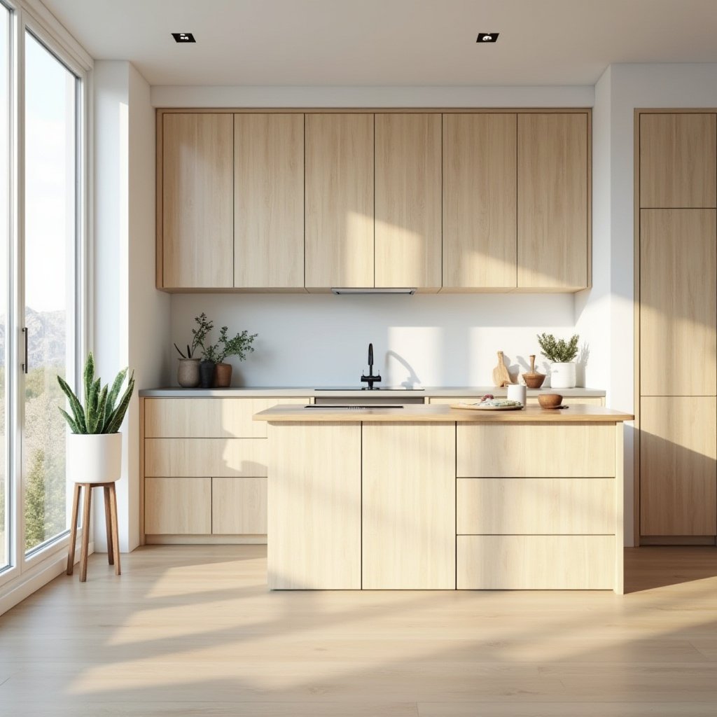 Wooden Panelling Kitchen 7