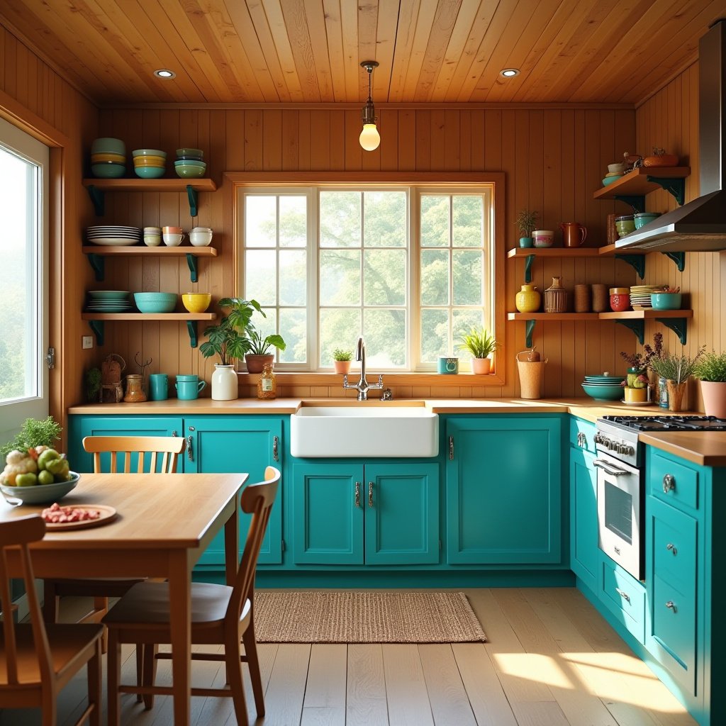 Wooden Panelling Kitchen 8