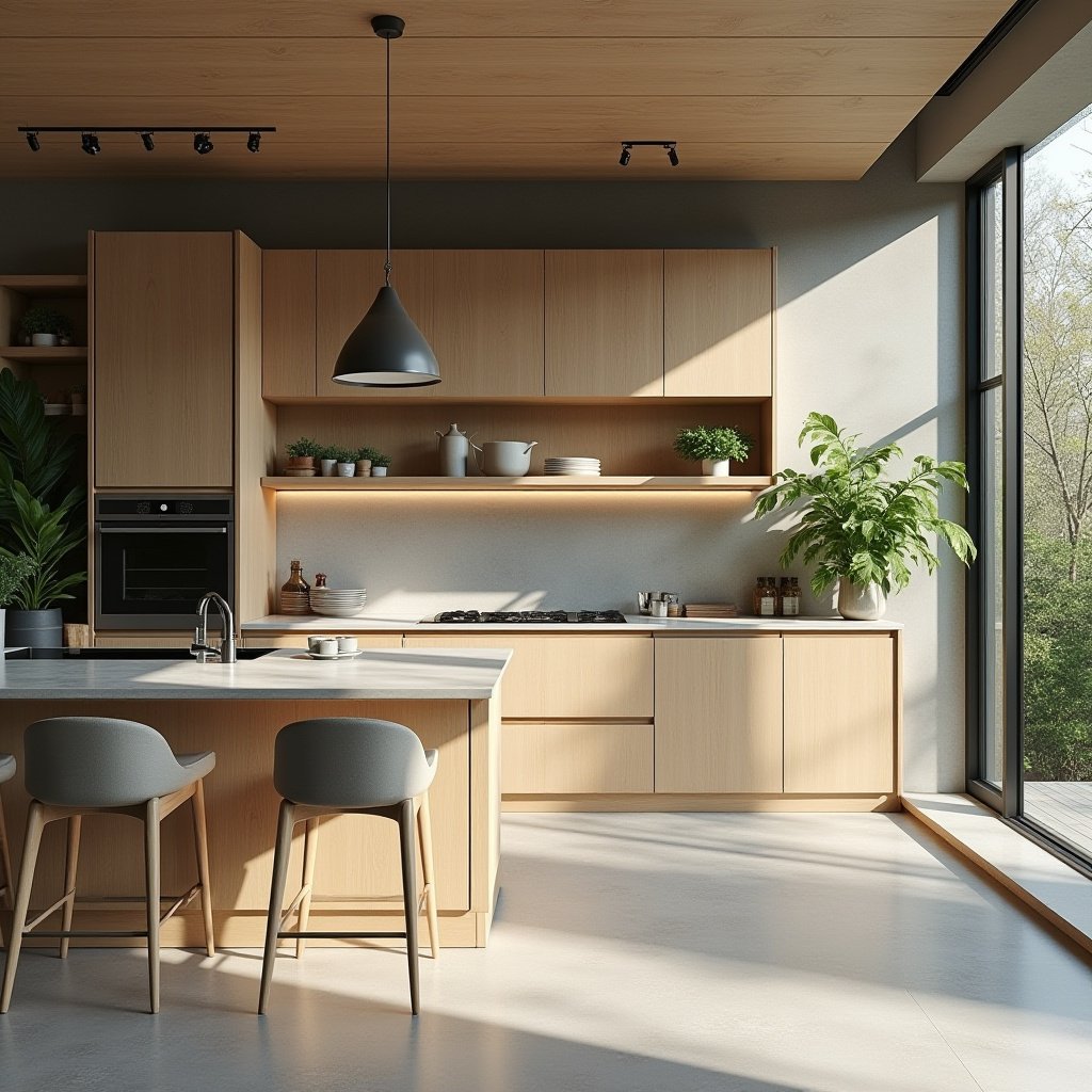 Zen Kitchen Design 8
