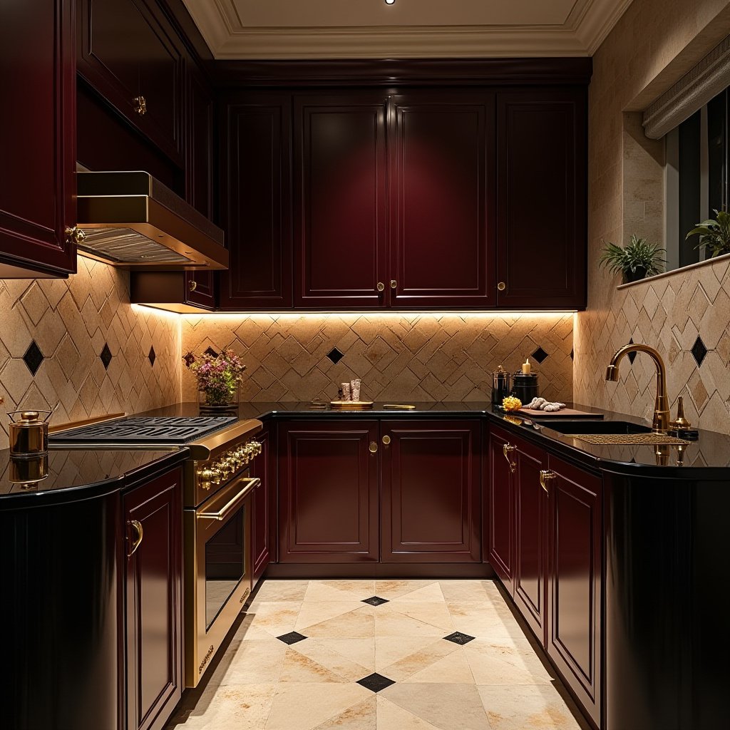 Small Luxury Kitchen 15