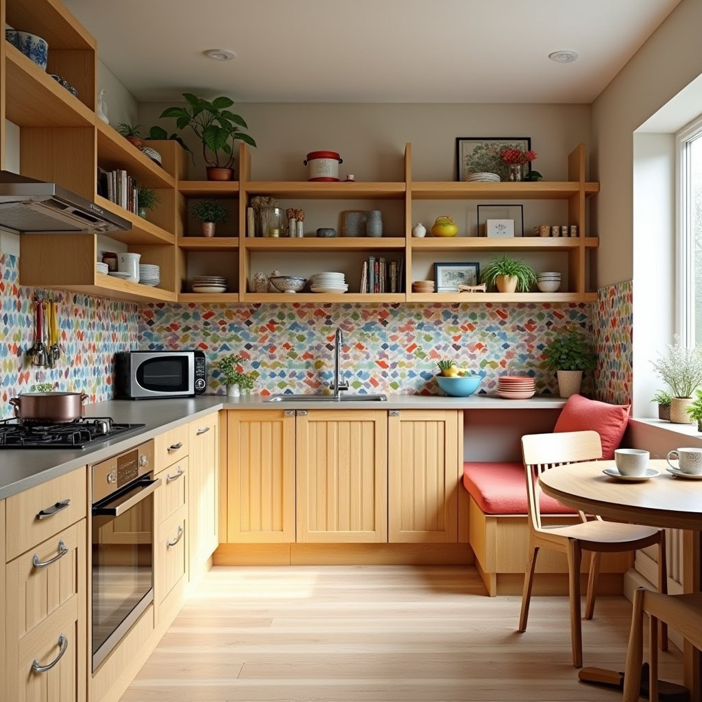 White Oak Kitchen Cabinets 10