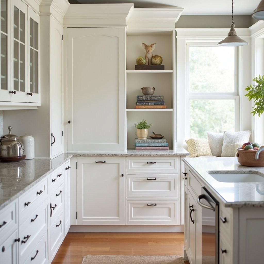 White Oak Kitchen Cabinets 12