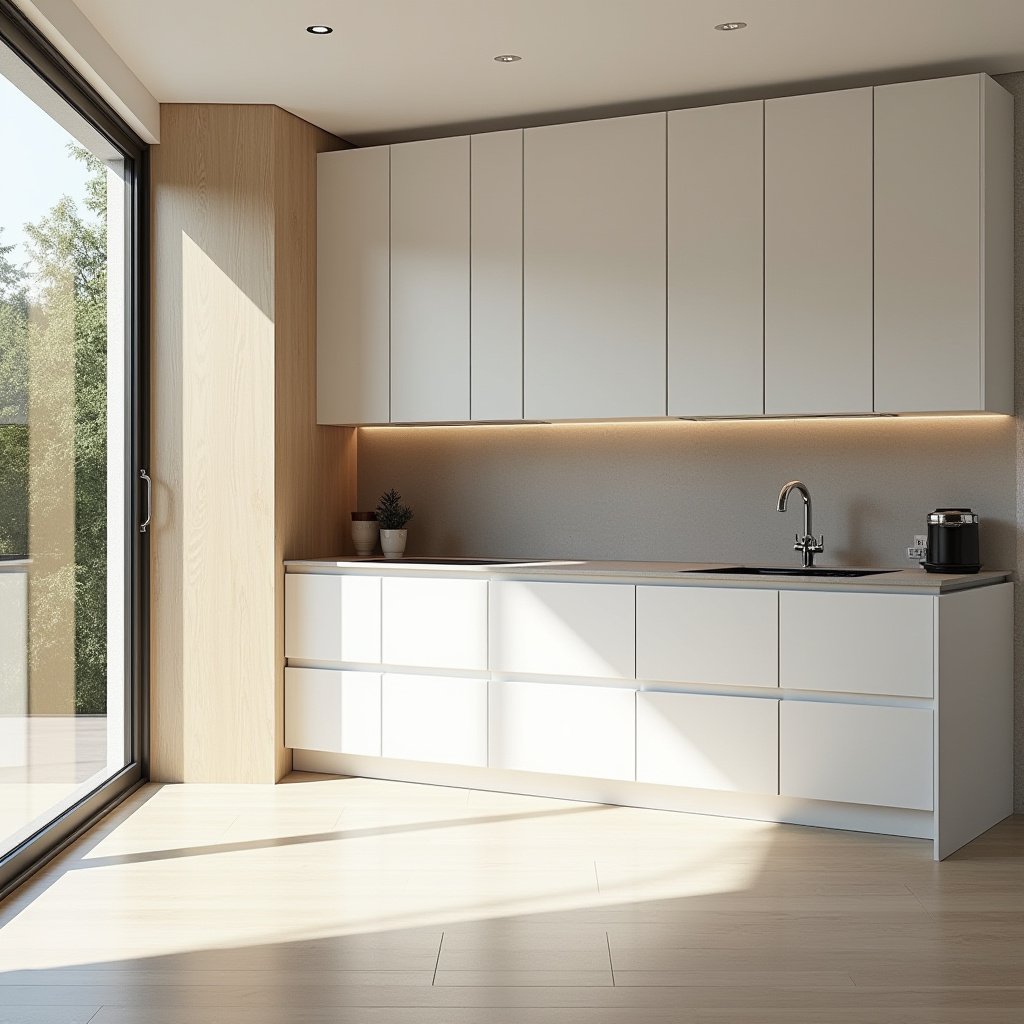 White Oak Kitchen Cabinets 15