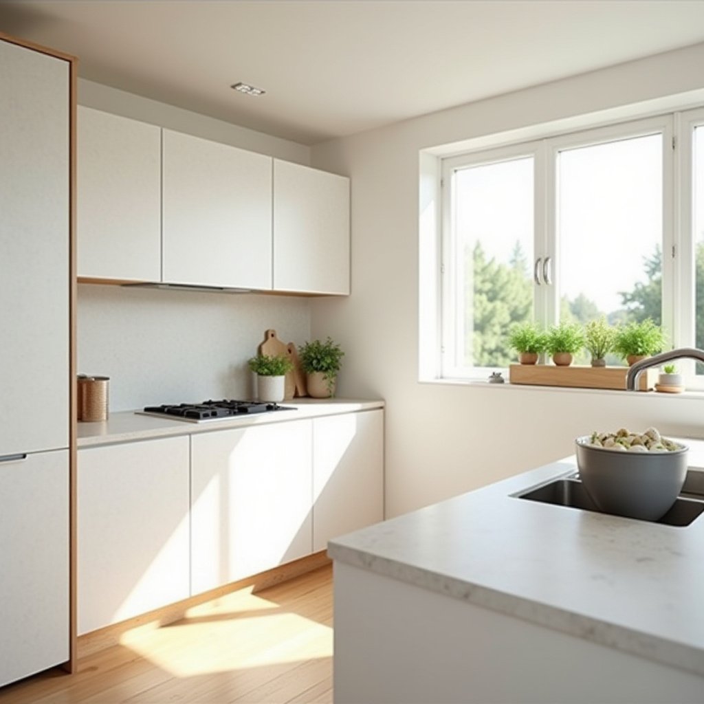 White Oak Kitchen Cabinets 4