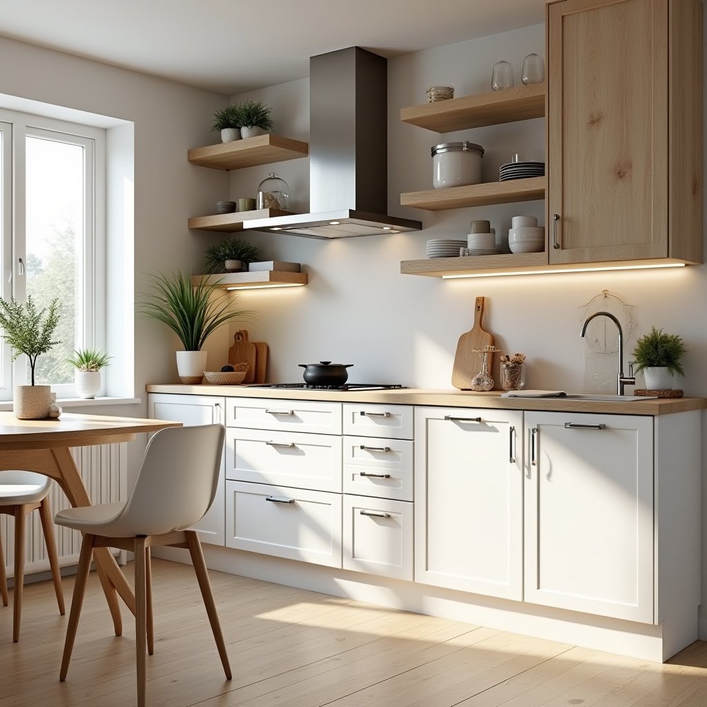 White Oak Kitchen Cabinets 5
