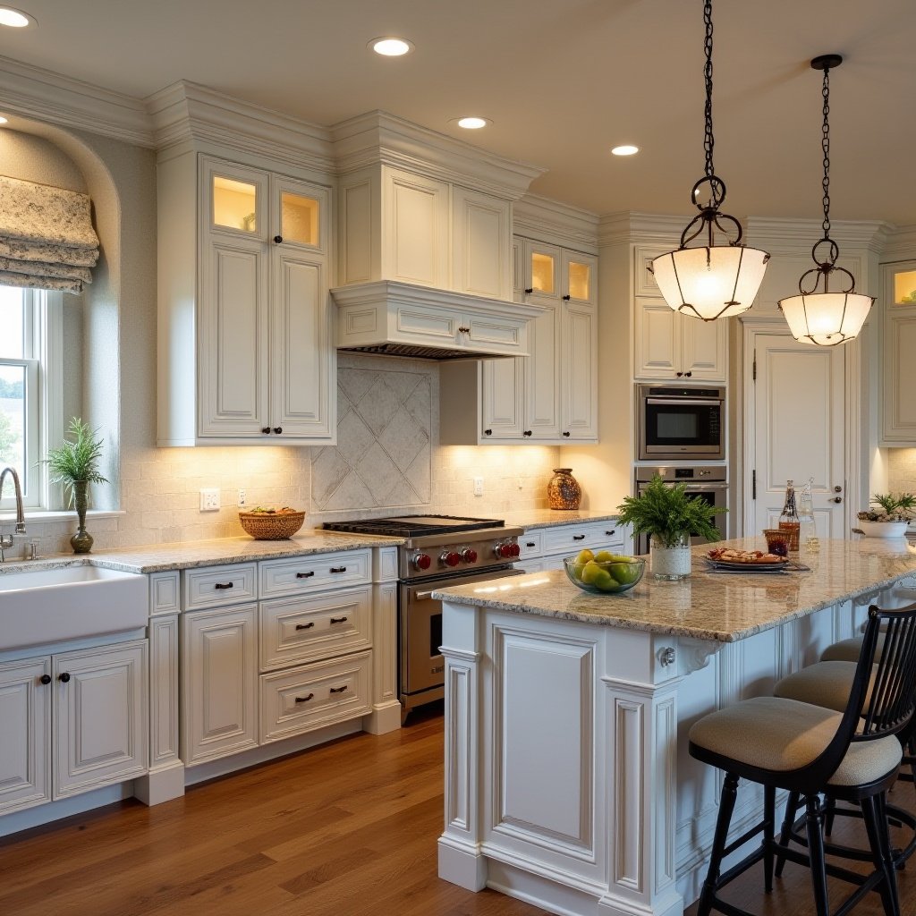 White Oak Kitchen Cabinets 6