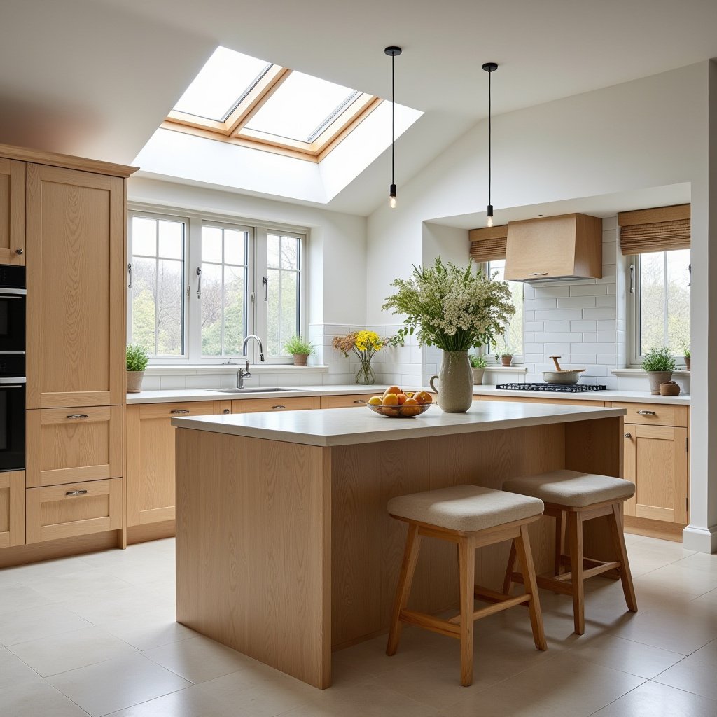 White Oak Kitchen Island 19