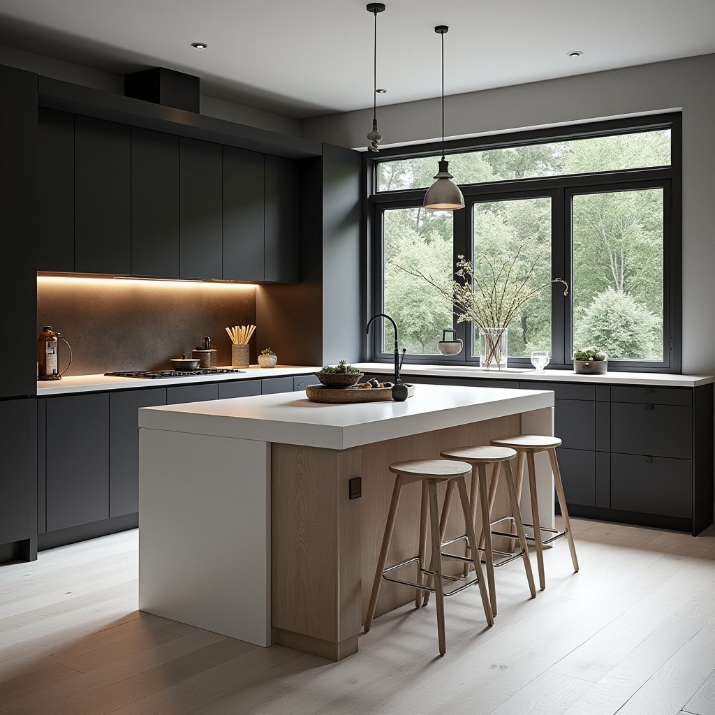 White Oak Kitchen Island 20