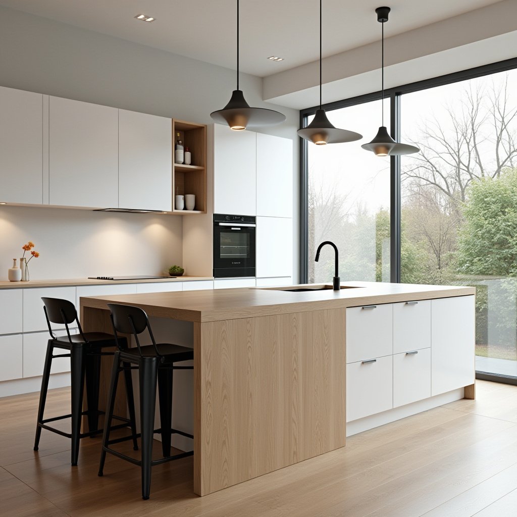 White Oak Kitchen Island 5