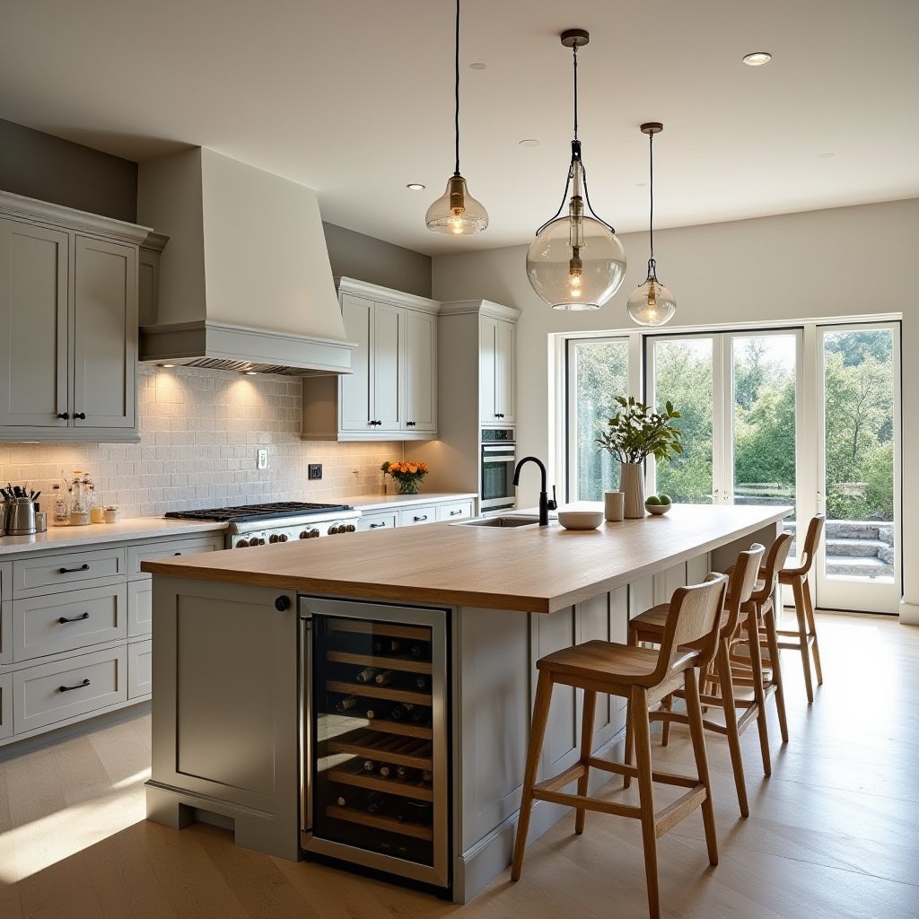 White Oak Kitchen Island 7