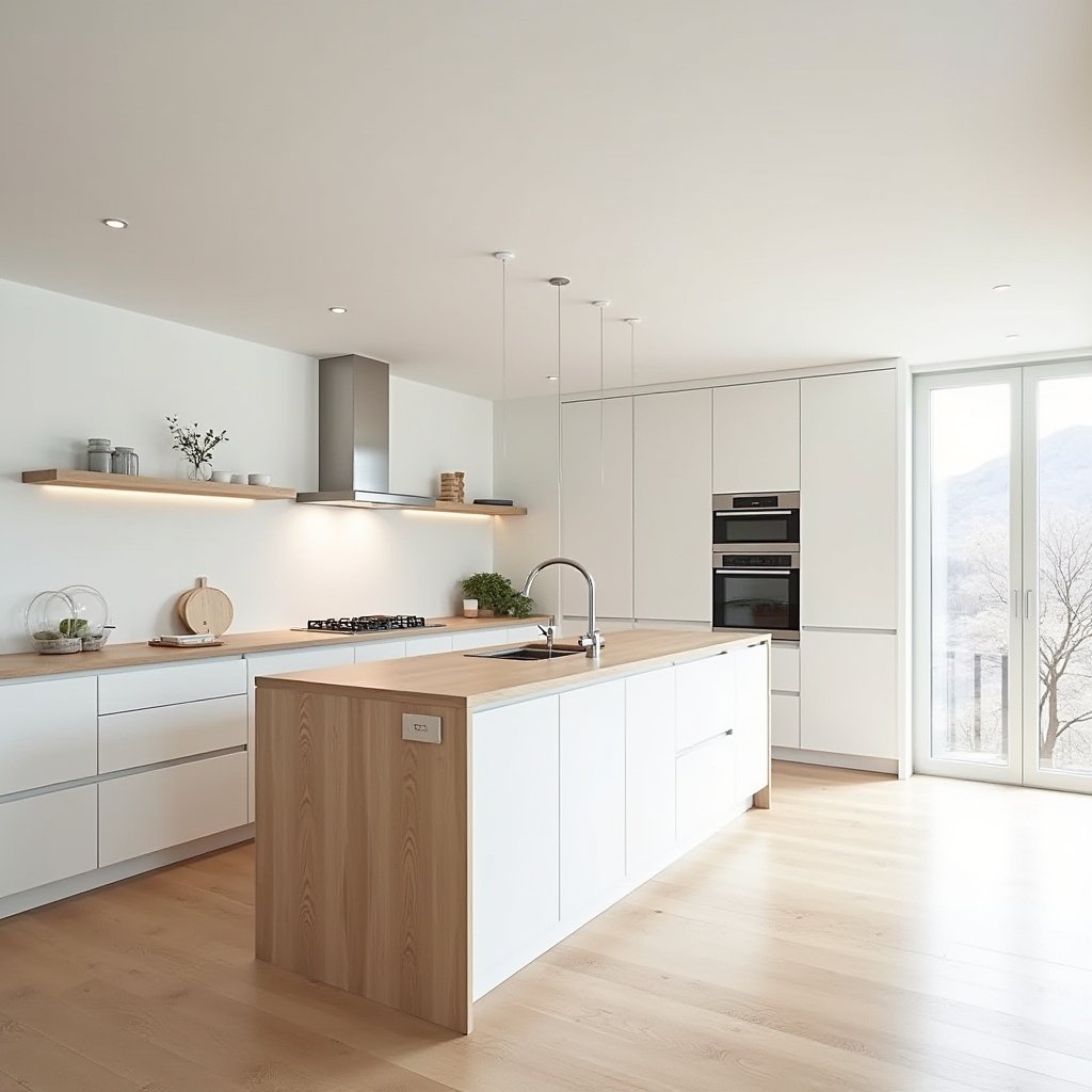 White Oak Kitchen Island 8