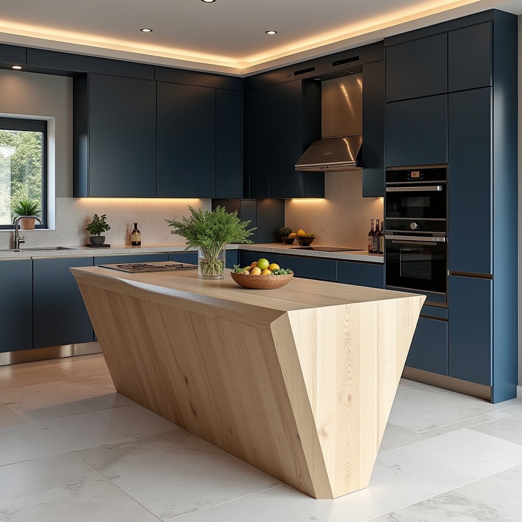 White Oak Kitchen Island 9