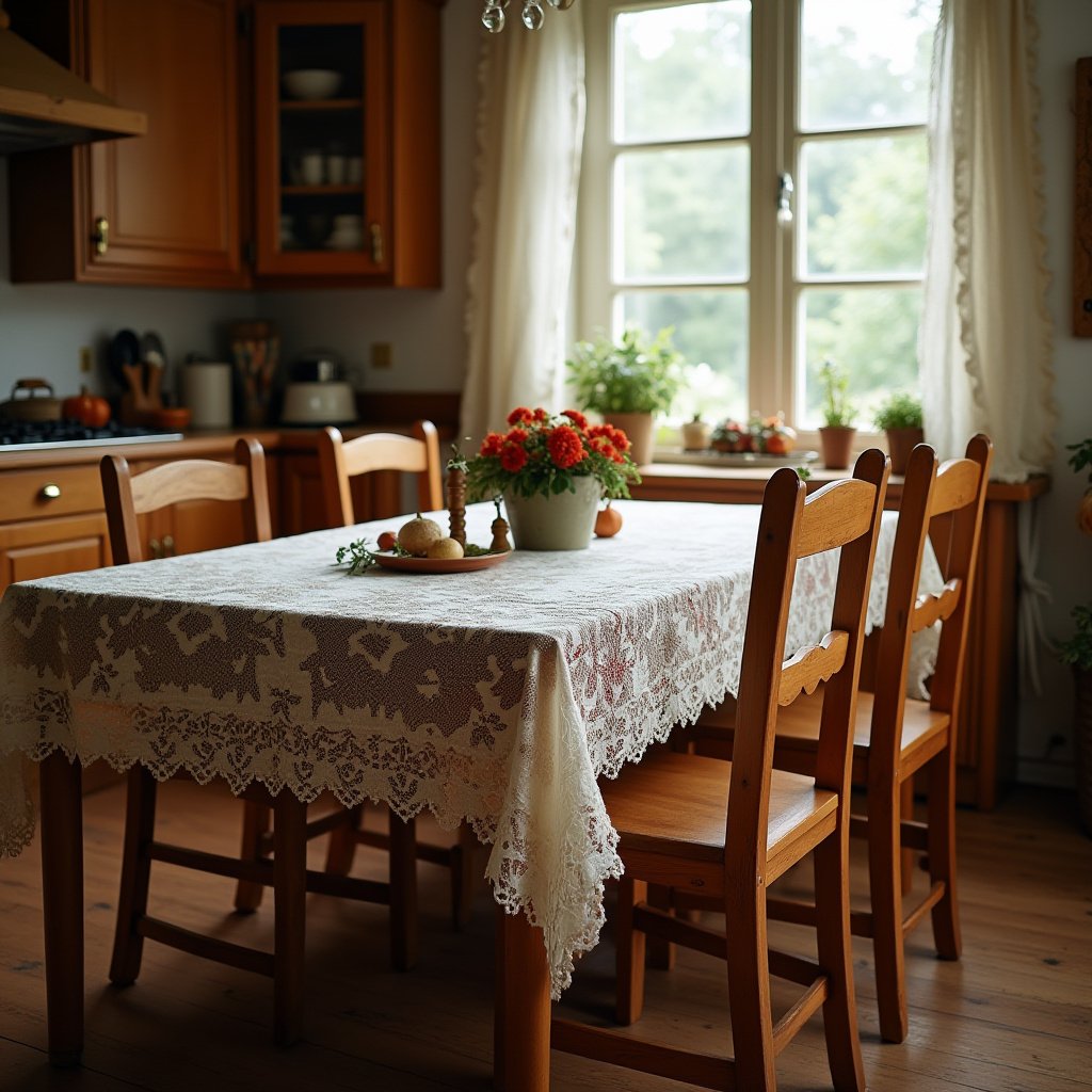 Wooden Kitchen Table 10