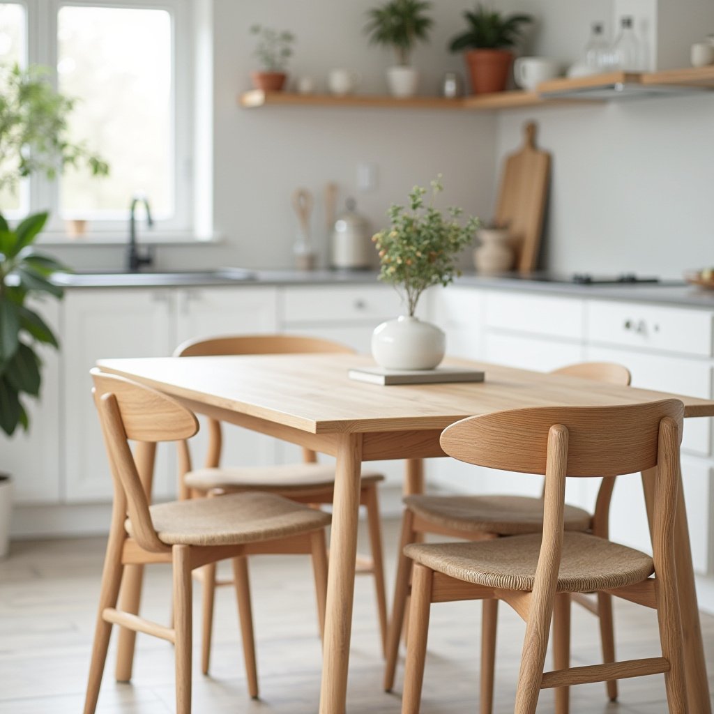 Wooden Kitchen Table 17
