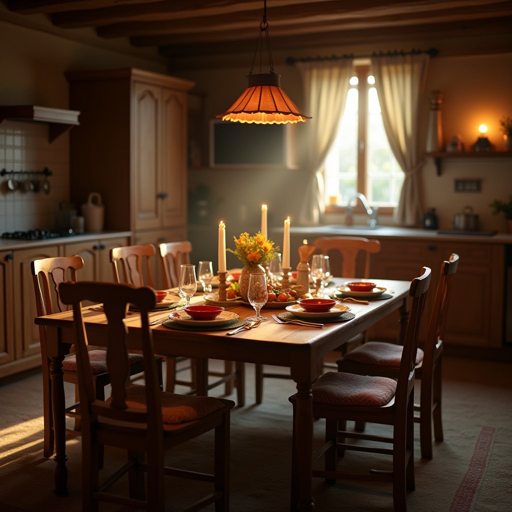 Wooden Kitchen Table 18