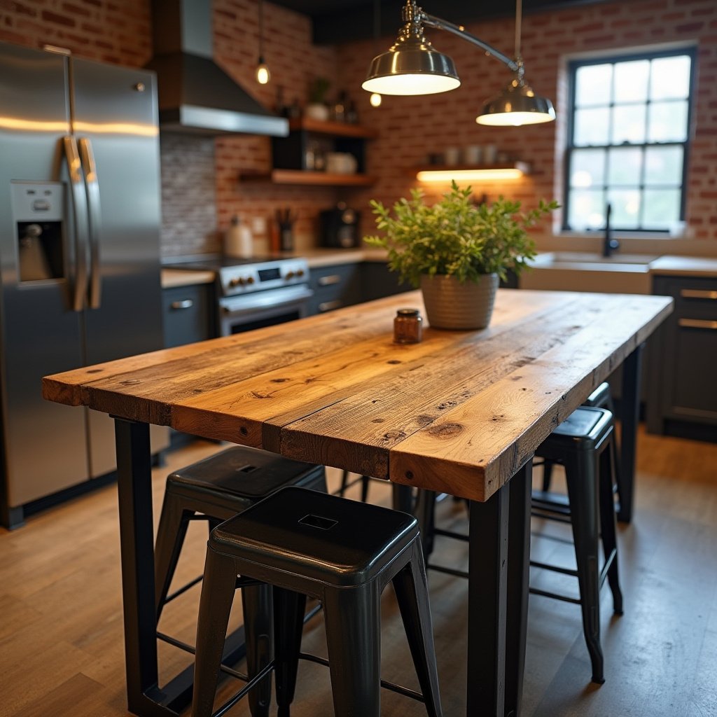 Wooden Kitchen Table 4