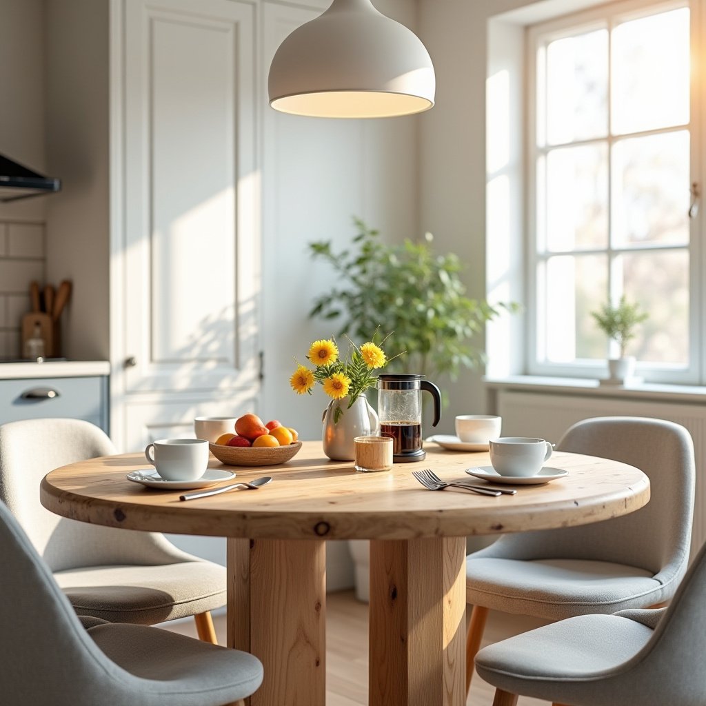 Wooden Kitchen Table 6