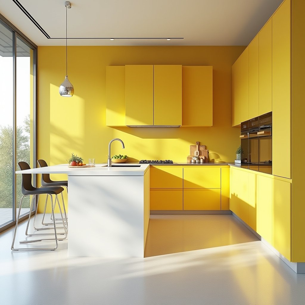 Yellow Kitchen 10
