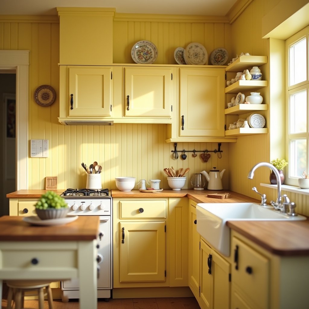 Yellow Kitchen 11