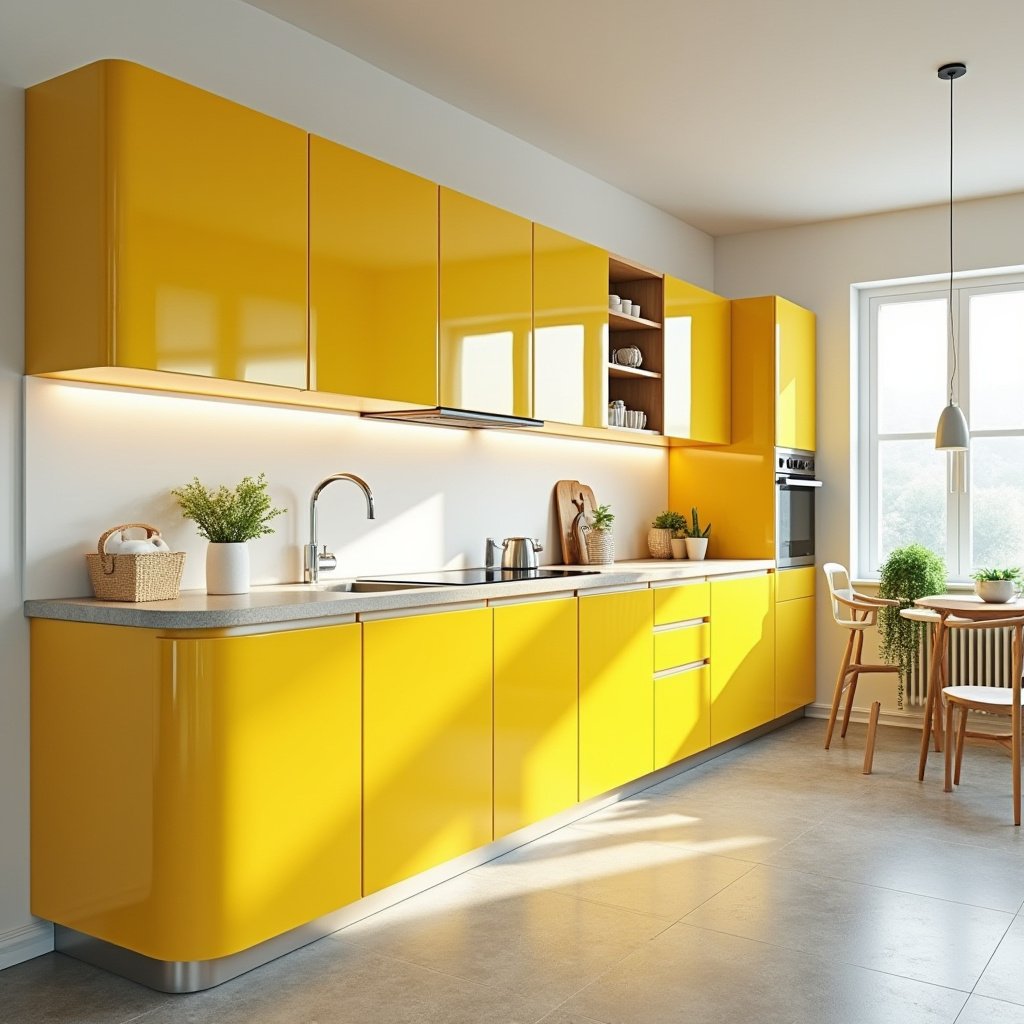 Yellow Kitchen 16