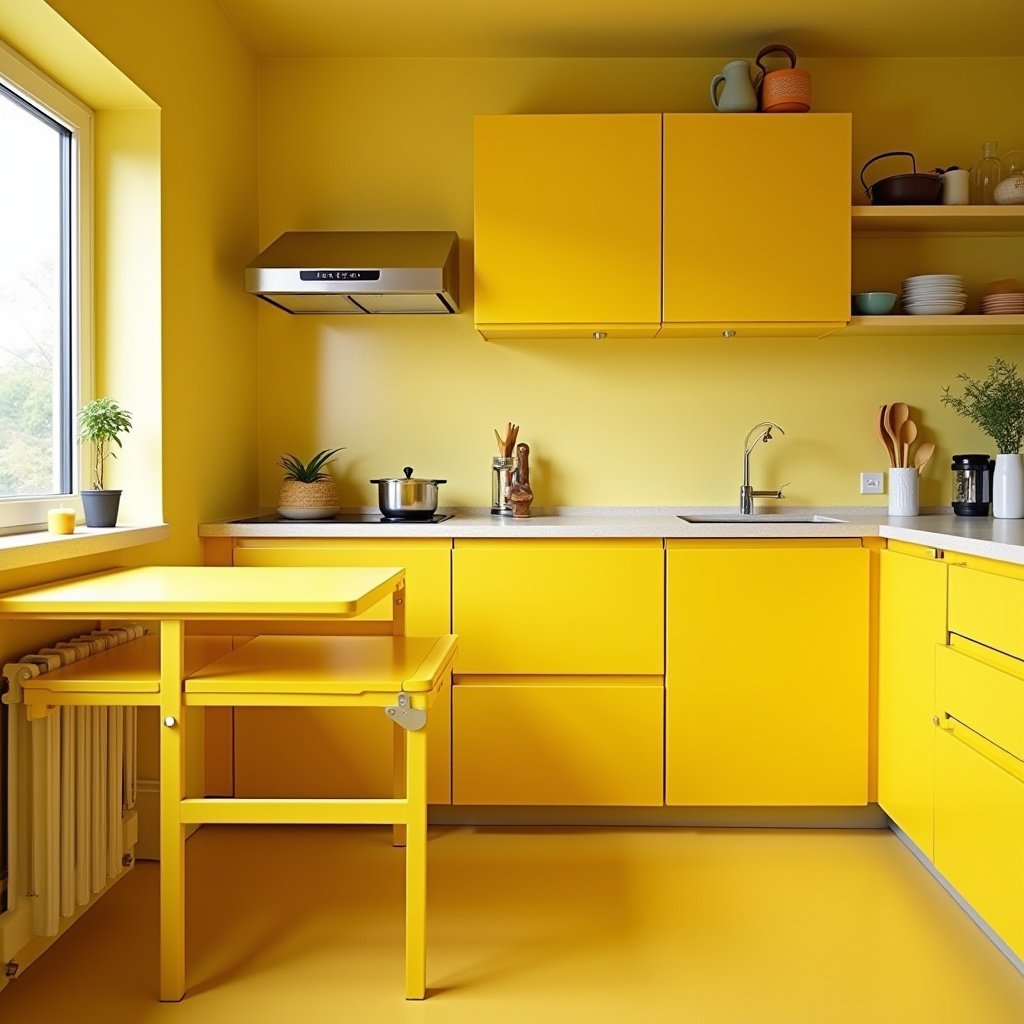 Yellow Kitchen 18