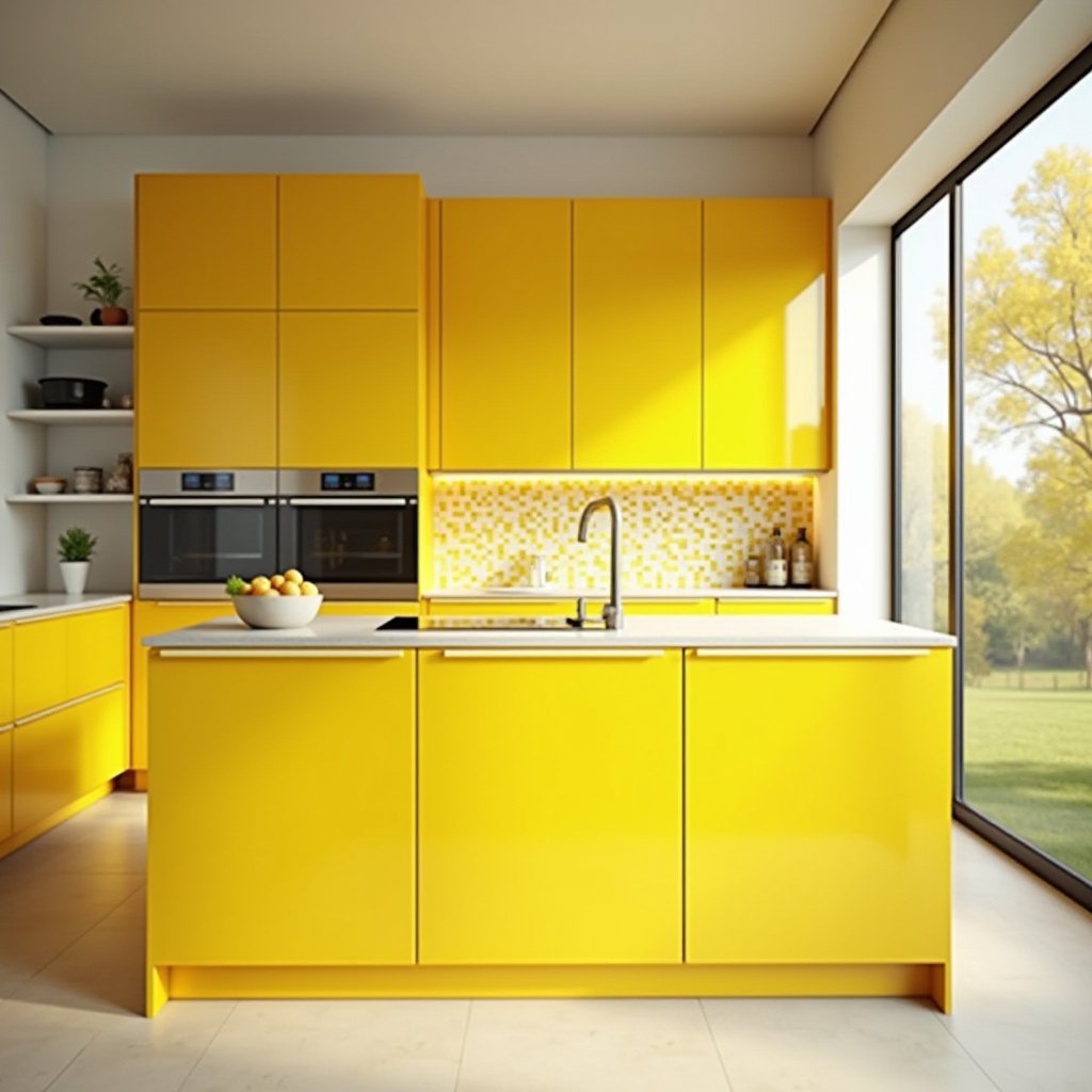 Yellow Kitchen 2