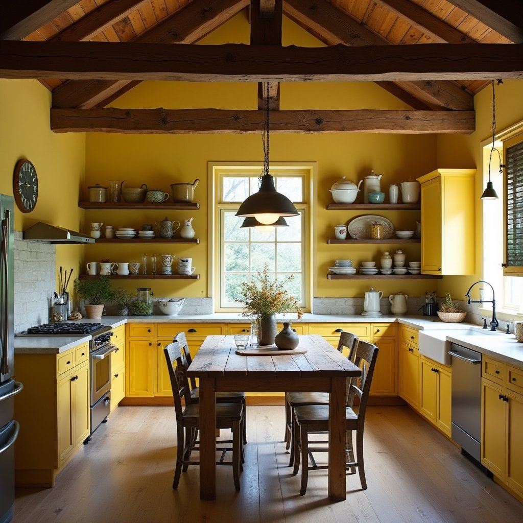 Yellow Kitchen 3