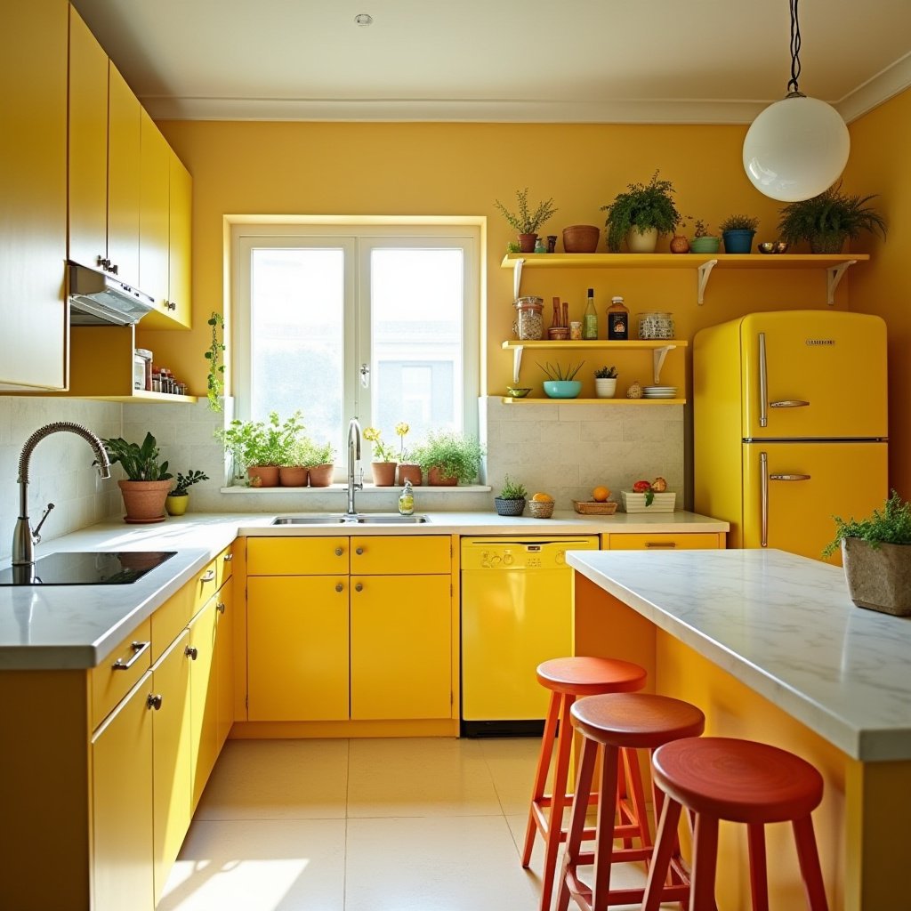 Yellow Kitchen 4