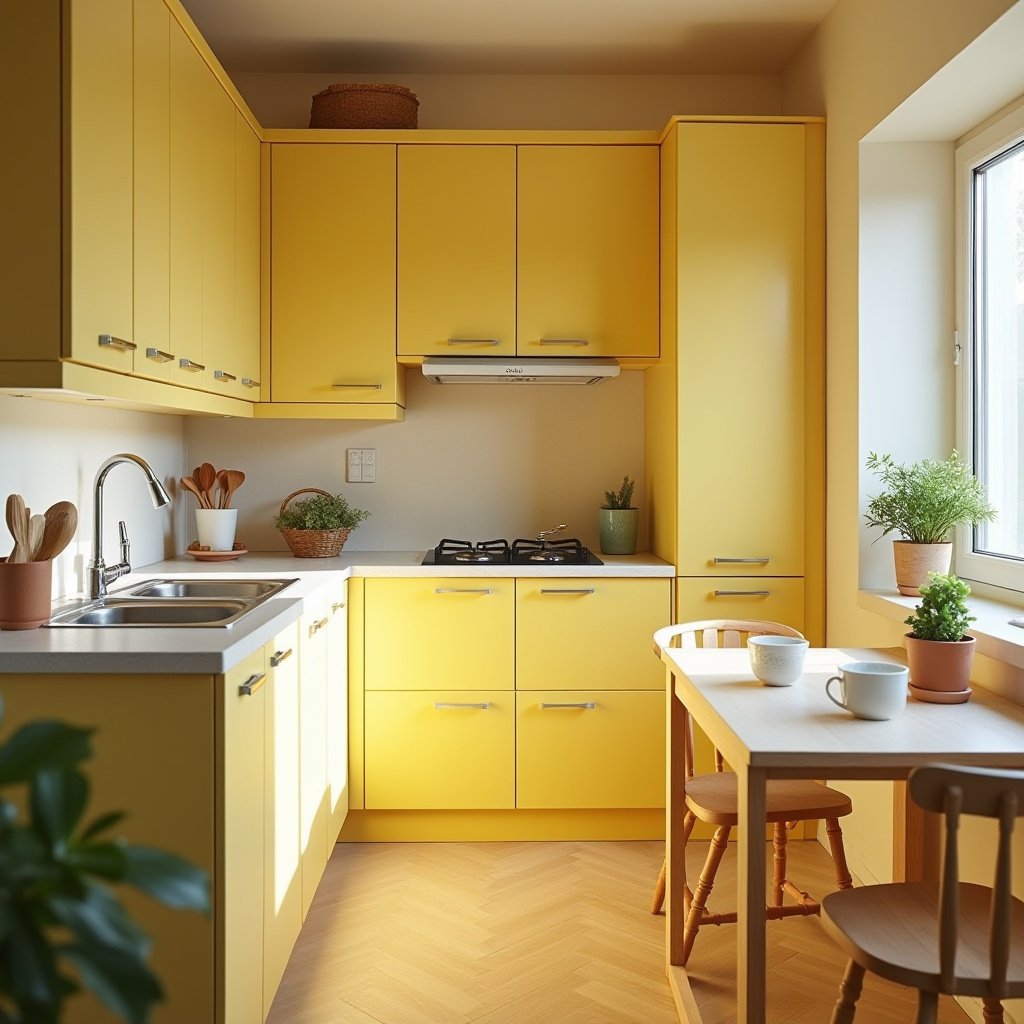 Yellow Kitchen 5