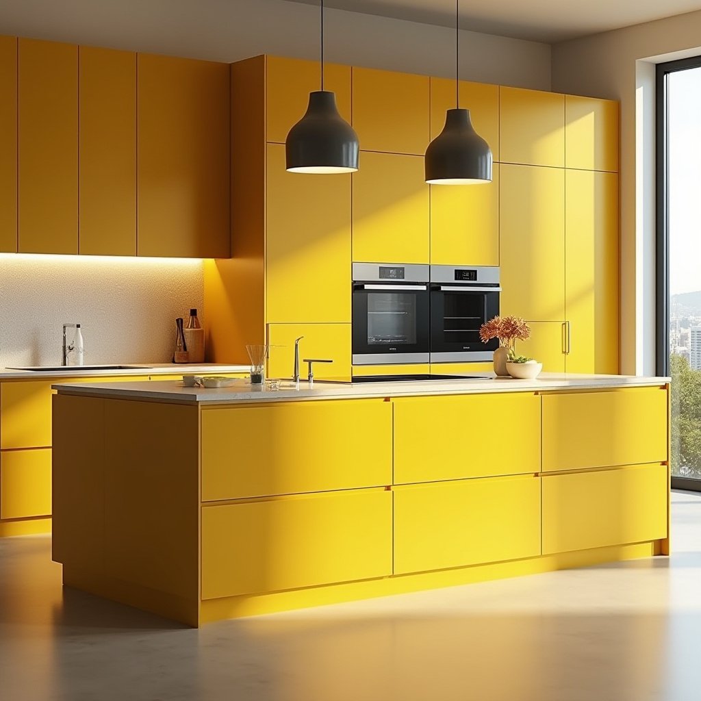 Yellow Kitchen 7